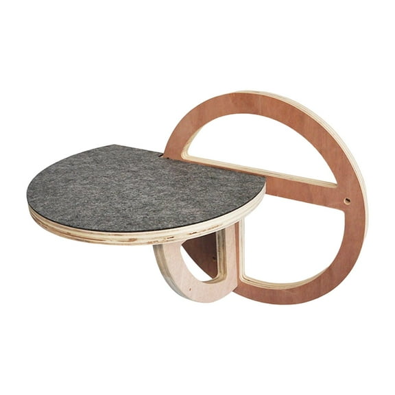 Cat Floating Shelf Wall Mounted Cat Jumping Step Wooden Cat Playing Platform