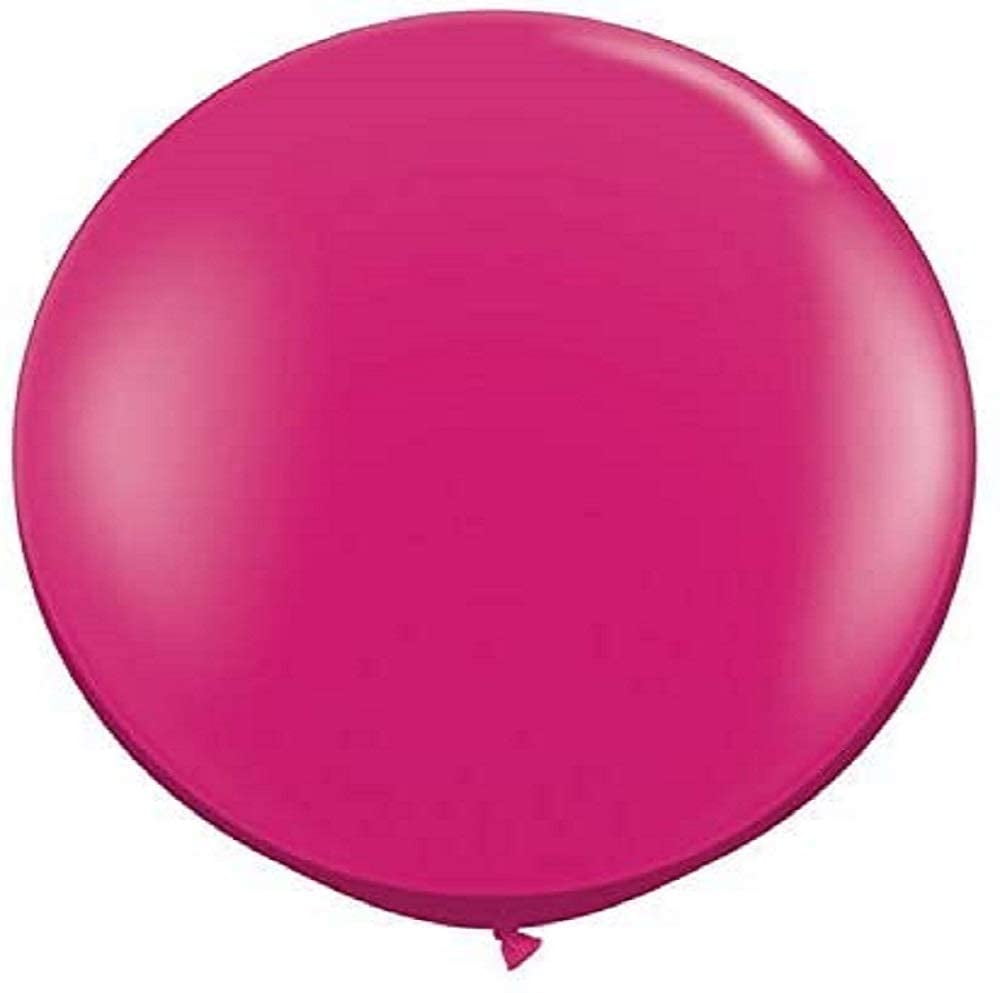 6 x PINK GIANT 36" LATEX BALLOONS Great for Wedding,Birthday Party,Christening