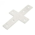 thumbnail image 1 of Unique Bargains 145mmx85mm Cross Shaped Flat Plate Corner Brace Angle Bracket Support Holder, 1 of 1