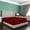 Burgundy, variant on Fitted Sheet 1 Piece Only, 100% Egyptian Cotton, 400 Thread Count, 8" Deep Pocket Fitted Sheet - - Full Size - Black.