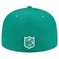 thumbnail image 4 of Men's New Era Kelly Green Philadelphia Eagles Checkered 59FIFTY Fitted Hat, 4 of 5