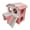 Pink White, variant on Walbest Hamster Pets Hiding Place,Hamster Hiding House, Snail House,Ladder,Seesaw Suitable for Gerbils,Purple Mouse Chewing Toys,Hamster Cage Accessories