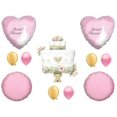 thumbnail image 1 of Bridal Wedding Shower Balloons Cake Decoration Supplies Pink Gold, 1 of 1