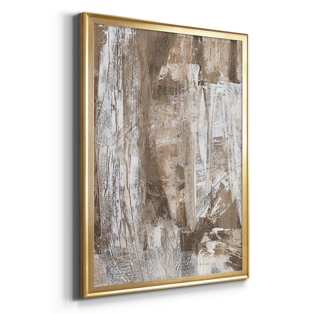 Bronzed I Premium Framed Print, in Gold, Black, or Silver - Ready to Hang