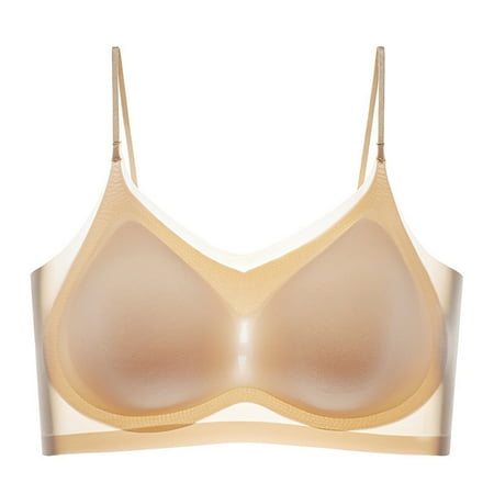 

Womens Bra Comfortable Ultra Thin Silk Beautiful Back Seamless Anti Sagging Sports Bras
