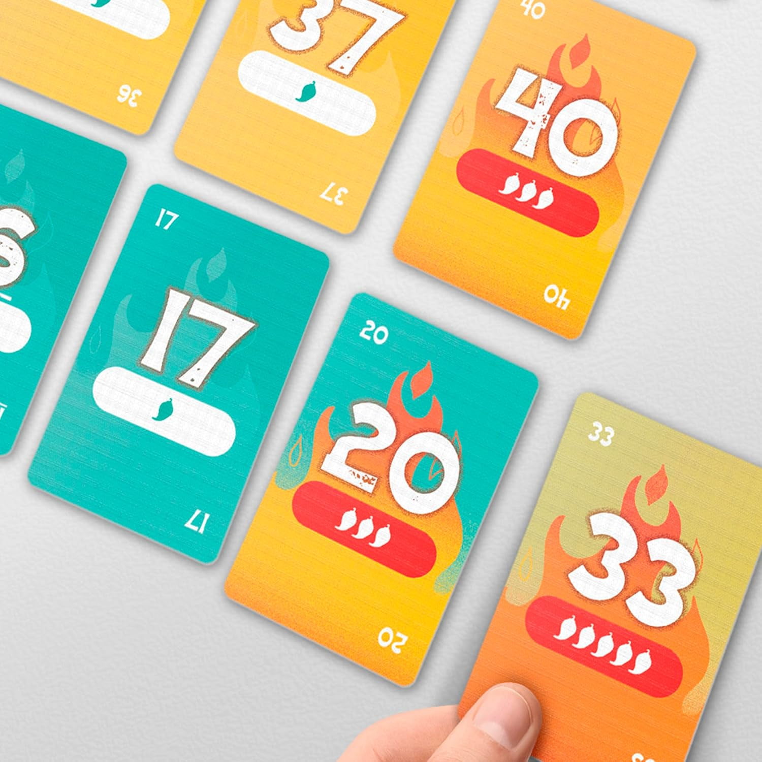 Beat the Heat Card Game for Kids, Teens, and Adults, Family Games for 2-10 Players, Ages 8 and up