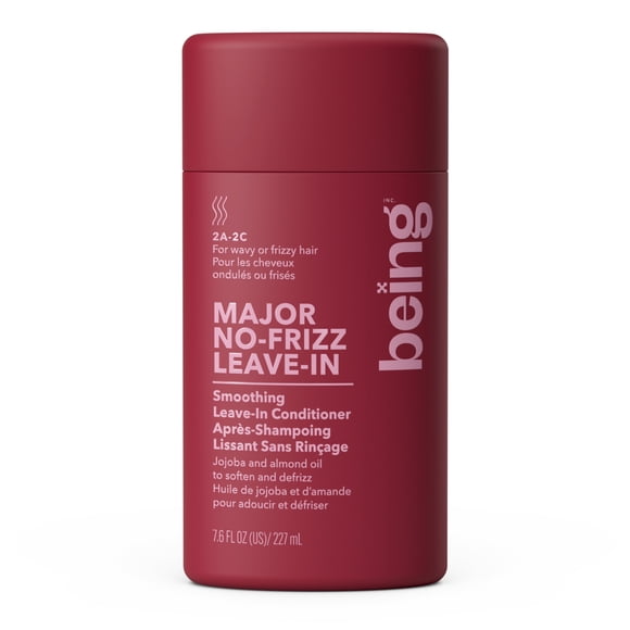 Being MAJOR NO-FRIZZ après-Shampooing Lissant Sans Rinçage à l'Huile de Jojoba et d'Amande