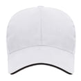 thumbnail image 5 of Women's Solid Color Baseball Cap, Classic Fit Adjustable Running Hat, Sturdy Casual Sun Hat for Workouts, Outdoor Activities, and All Seasons Wear White, 5 of 6