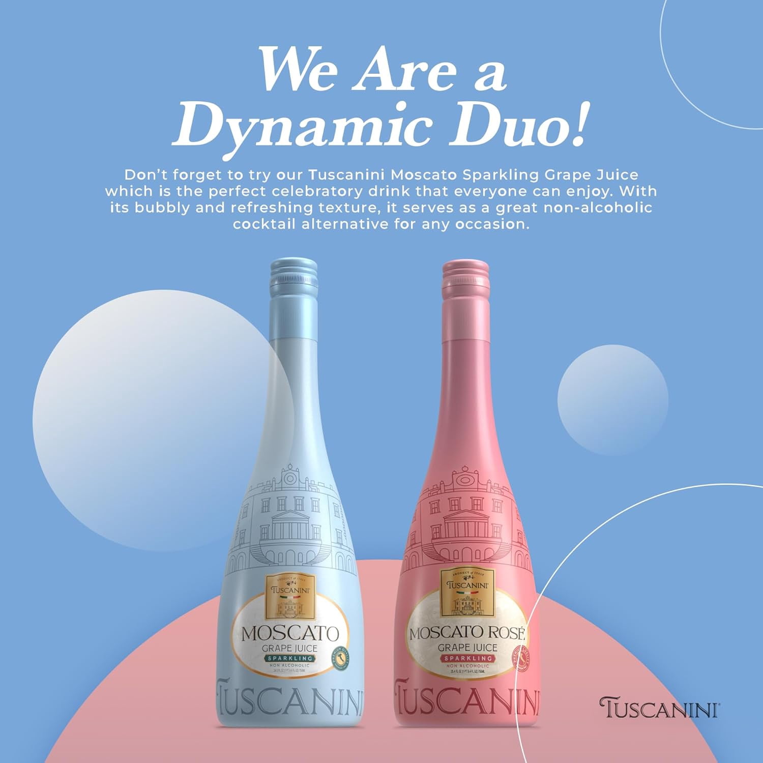 (Pack Of 6) Tuscanini Rose Sparkling Tuscanini 25.3 Fo