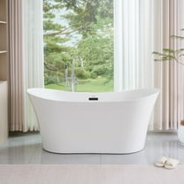Vanity Art 67'" x 31" Freestanding Soaking Bathtub