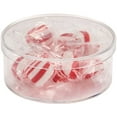 thumbnail image 3 of Pioneer Plastics 015C Clear Small Round Plastic Container, 3.3125" W x 1.3125" H, Pack of 2, 3 of 4