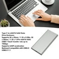 thumbnail image 4 of Type C to MSATA Enclosure, Solid State Drive Enclosure, High Speed Transmission, Plug and Play, Hibernation Mode, Aluminum Housing, Easy Installation, 4 of 8