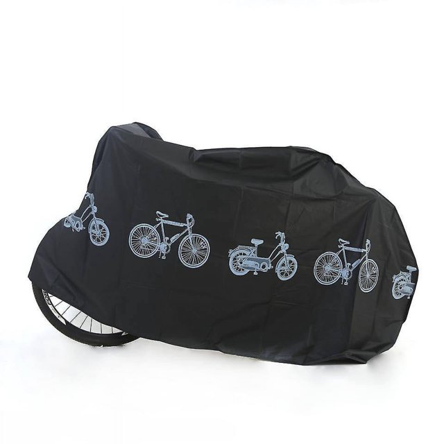 Funda para bicicleta, 1 funda impermeable para bicicleta al aire libre, almacenamiento para 1 bicicleta, funda para bicicleta, lluvia, sol, polvo ultravioleta, resistente al viento, funda para lluvia