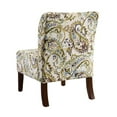 thumbnail image 2 of Linon Julie Curved Back Slipper Chair, 18 inch Seat Height, Multiple Colors, 2 of 3