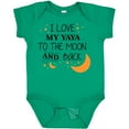thumbnail image 3 of Inktastic I Love My Yaya to the Moon and Back Boys or Girls Baby Bodysuit, 3 of 5