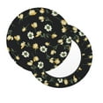 thumbnail image 7 of Uemuo Daisy Pattern Round Bar Stool Seat Covers Washable Stool Cushion Slipcover Elastic Bar Chair Covers-13 inch, 7 of 7