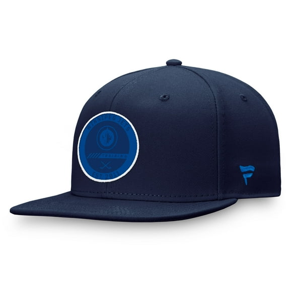 Men's Fanatics Navy Winnipeg Jets Authentic Pro Training Camp Snapback Hat