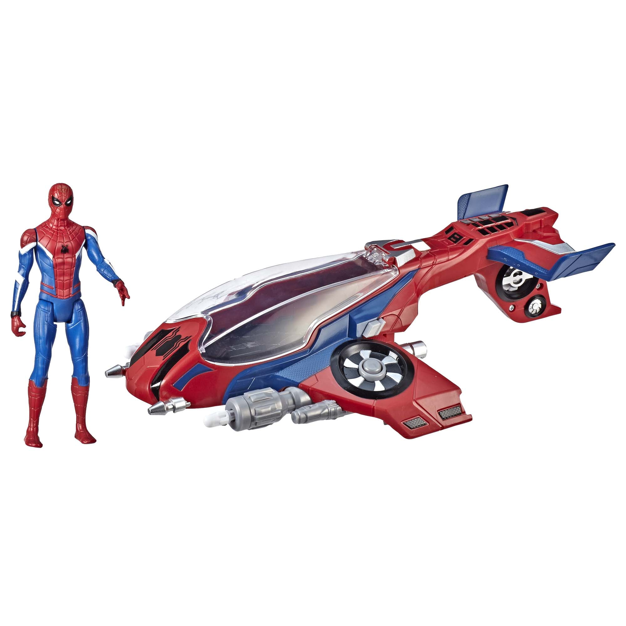 Spider-Man: Far From Home Spider-Jet with Spider-Man Figure - Walmart.com