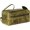 Distressed Green Tan, variant on Premium Buffalo Leather Toiletry Bag for Men & Women With Water resistant Lining, Grooming Travel Pouch, Unisex Wash Bag for Toiletries, Gifts for Men and Women