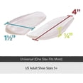thumbnail image 2 of Medial & Lateral Heel Wedge Silicone Insoles (Pair) - Supination & Pronation Corrective Adhesive Shoe Inserts, 2 of 5
