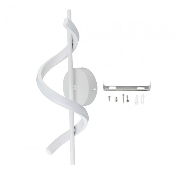 Aplique de pared LED, decoración de pared, iluminación minimalista, lámpara de pared para cabecera, decoración de Hotel, hogar, dormitorio, baño Blanco