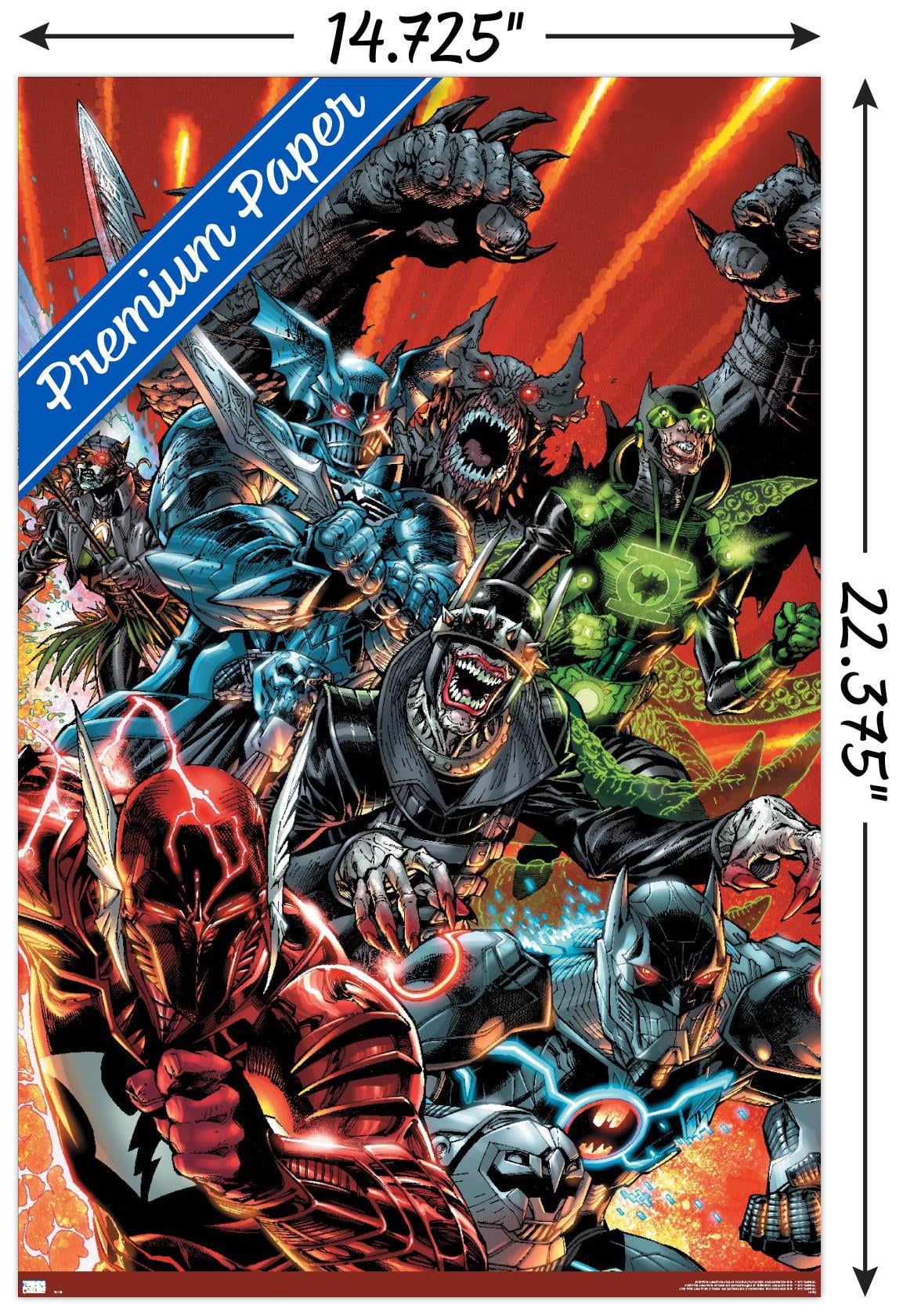 DC Comics The Batman Who Laughs - Group Wall Poster, 14.725" x 22.375"