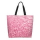 thumbnail image 1 of Disketp Pink Glitter Bolsa Tote Estampada para Mujer, Bolso de Hombro y de Mano para Compras y Viajes, 1 of 8
