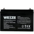 thumbnail image 3 of Weize 12V 100AH Sealed Lead Acid SLA AGM Deep Cycle Battery Maintenance Free Rechargeable for Dual Purpose, 3 of 7