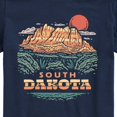 thumbnail image 3 of Instant Message - South Dakota Short Sleeve Graphic T-Shirt, 3 of 6