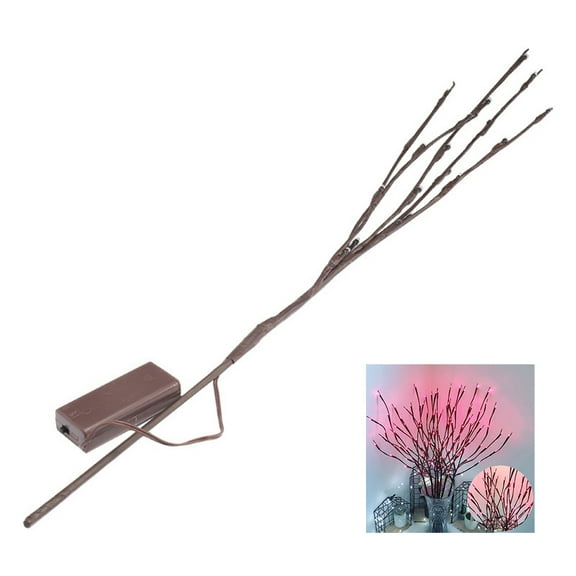 Simulation Tree Branch 20 LED Light String Christmas Decorations for Home Christmas Tree Decorations New Year's Decor