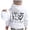 White, variant on Zylarhe Boys Sweatshirts Girl Hoodie Long Sleeve Soft Sweatshirt Graphic Hoody Kids Cute Pullovers Top Clothes for Girls with Cozy Feel Grey 12-13 Years