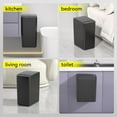 thumbnail image 7 of IRINNA 2Pack Bathroom Small Trash Can with Lid, 2.6 Gallon Touchless Automatic Garbage Can Slim Waterproof Motion Sensor Smart Trash Bin for Bedroom, Office, Kitchen, Living Room (Black), 7 of 7