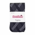 thumbnail image 2 of Sock Snob - Ladies Coloured 80 Denier Opaque Patterned Fashion Tights, 2 of 2