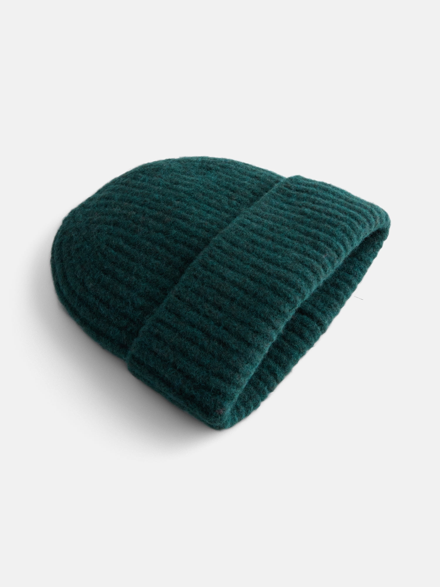 Scenario Women's Rib Knit Beanie, Green