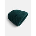 thumbnail image 2 of Scenario Women's Rib Knit Beanie, Green, 2 of 4