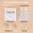 thumbnail image 5 of NEATS Adhesive Silicone Round Nipple Covers - 1 pair (Pearl) - S/M, 5 of 5