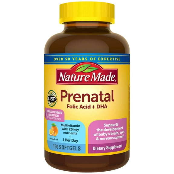 Nature Made Prenatal Multivitamin Softgels, 150 ct.