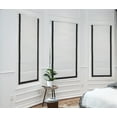 thumbnail image 6 of 100% Blackout Cordless Roman Shades with Ribbon Border, Premium Blind for Windows, 6 of 6