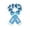 Light Blue, variant on 2026 Sports Event Fan Scarf, National Team Themed Polyester Scarf, Double-Sided Print Souvenir for Football Supporters