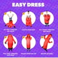thumbnail image 4 of Disfraz Inflable de Hombre Tubo LookOurWay para Halloween Adultos, 4 of 6