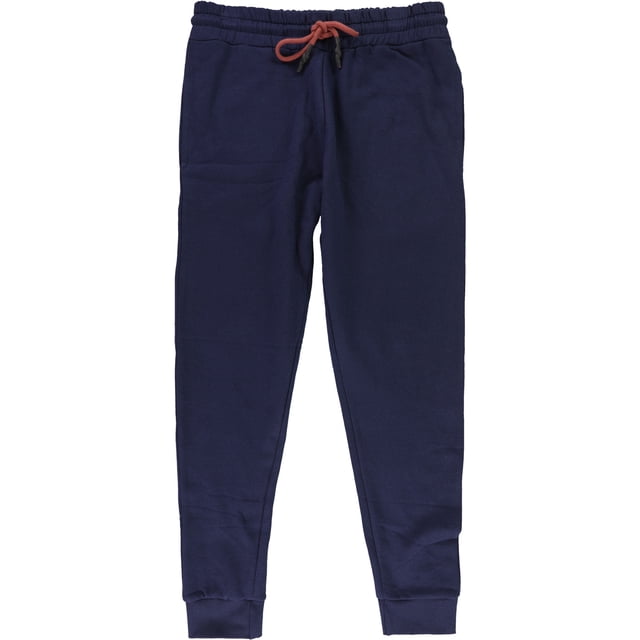 Elevenparis Hombres Solid Casual Jogger Pantalones azul marino 2XL/28