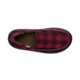 thumbnail image 5 of SANUK Mens Red Plaid Buffalo Padded Goring Comfort Vagabond Chill Round Toe Slip On Loafers Shoes 10 M, 5 of 6
