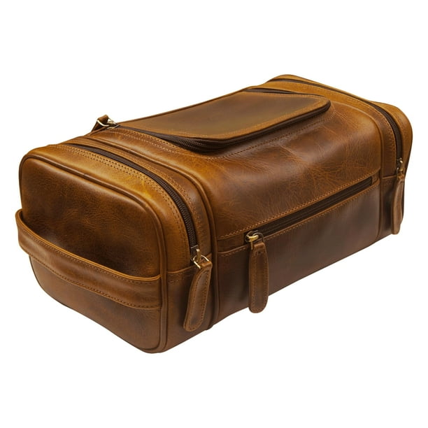 Neceser ELIZO de piel para hombre y mujer extra grande