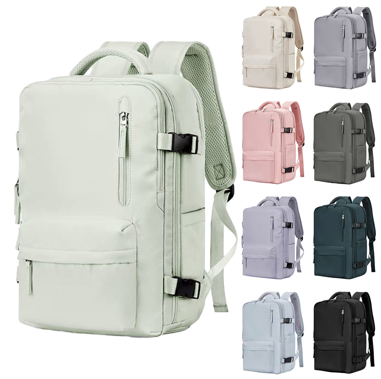 Tkrady Women Travel Shoulder Bag, Large Capacity Lightweight Separated Shoe Compartment Multifunctional Luggage Backpack Short Trip Poor Travel Bag