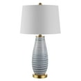 thumbnail image 2 of Safavieh Eliana 26.5 in. Coastal Glass Table Lamp, Blue, 2 of 4