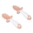thumbnail image 4 of Eujgoov Bebé Asas Cortas Tenedor Cuchara Conjunto Niño Autoalimentación Utensilios para Comer Entrenamiento ANGGREK  Otros, 4 of 8