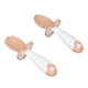 thumbnail image 4 of Eujgoov Bebé Asas Cortas Tenedor Cuchara Conjunto Niño Autoalimentación Utensilios para Comer Entrenamiento ANGGREK  Otros, 4 of 8