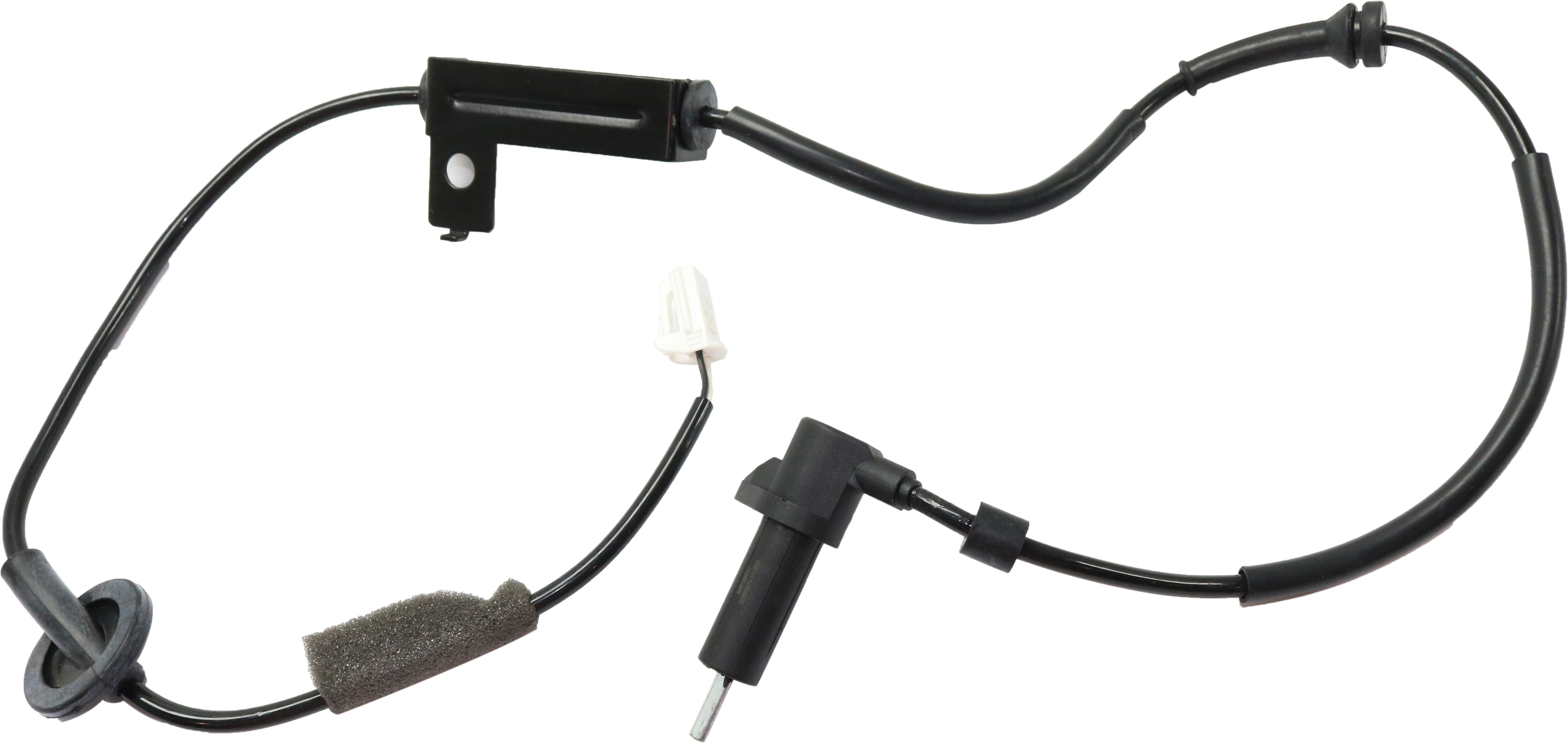 ABS Speed Sensor Compatible with 2001-2006 Hyundai Santa Fe Rear, Passenger Side 4 Cyl 2.4L Male Connector Blade type 2-Prong Terminal