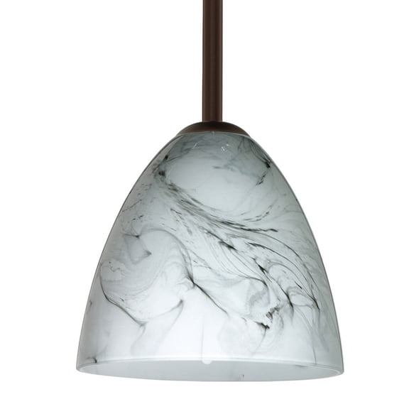 Besa Lighting 1TT-4470MG-LED-BR Vila Pendant Bronze