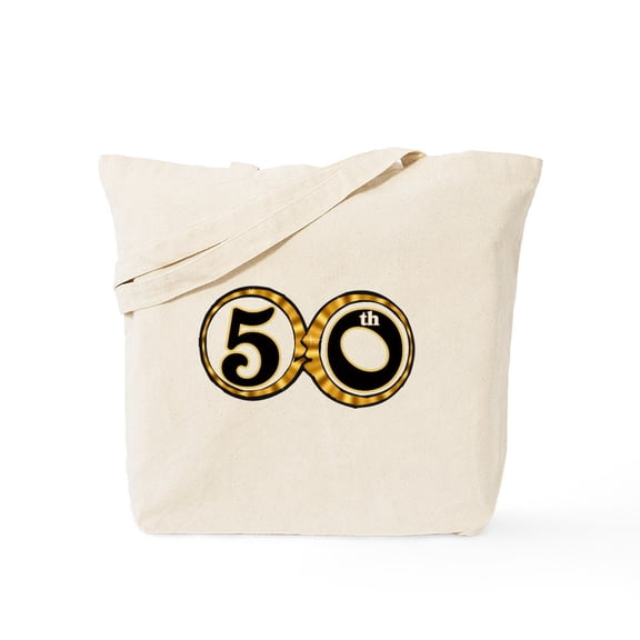 CafePress - 50Th Wedding Anniversary Tote Bag - Unisex Canvas Tote Bag, Beige, 1-Piece